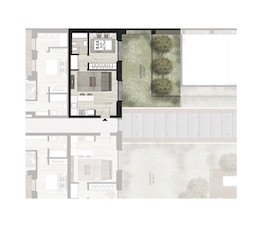 B0.6 Appartamento con giardino di Nuova Costruzione Porta Romana Milano - Vasari3